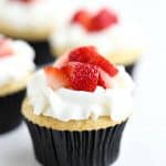 strawberry shortcake cupcakes from @createdbydiane