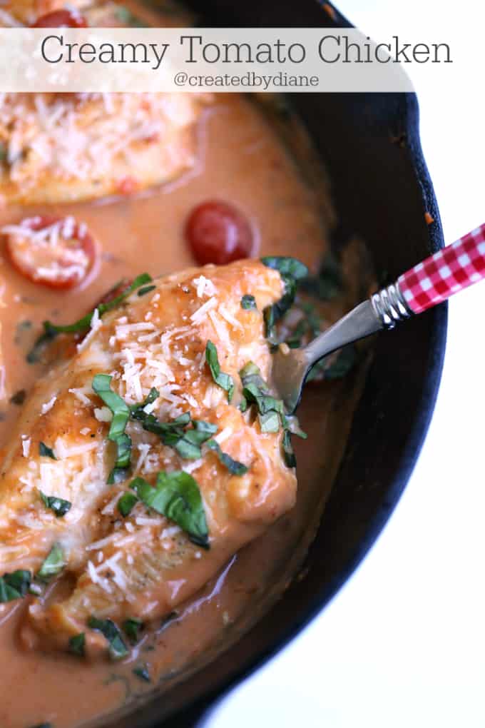 Creamy Tomato Chicken