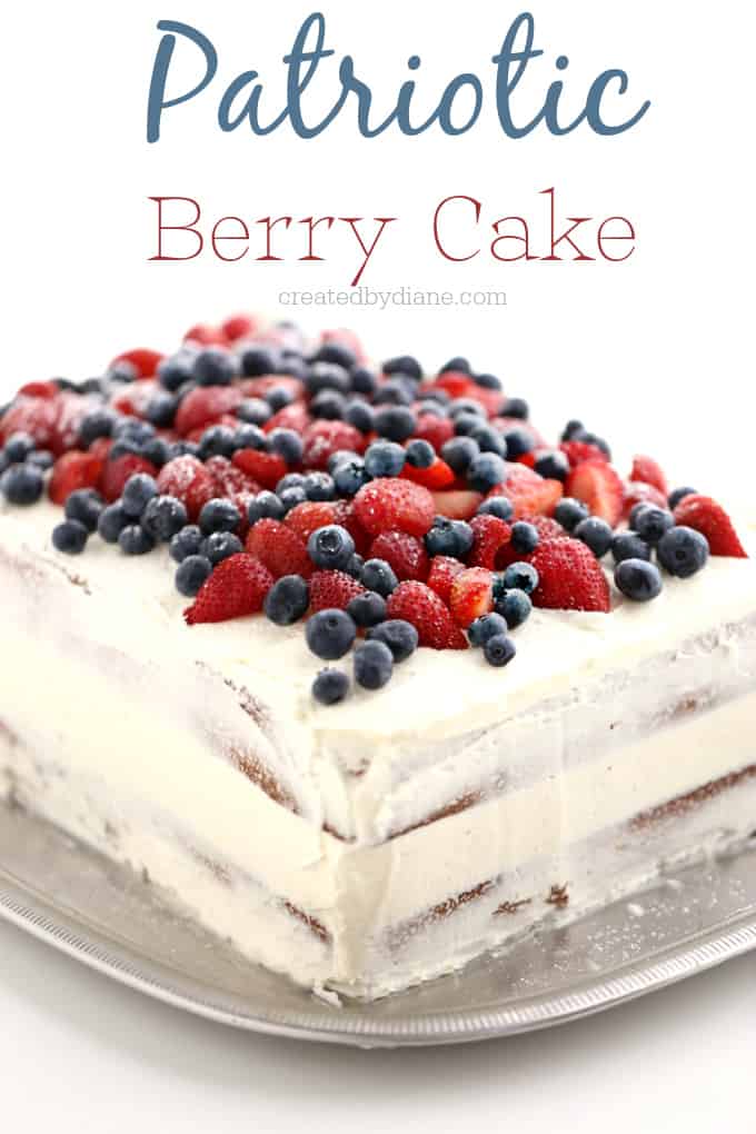 patriotic berry cake createdbydiane.com