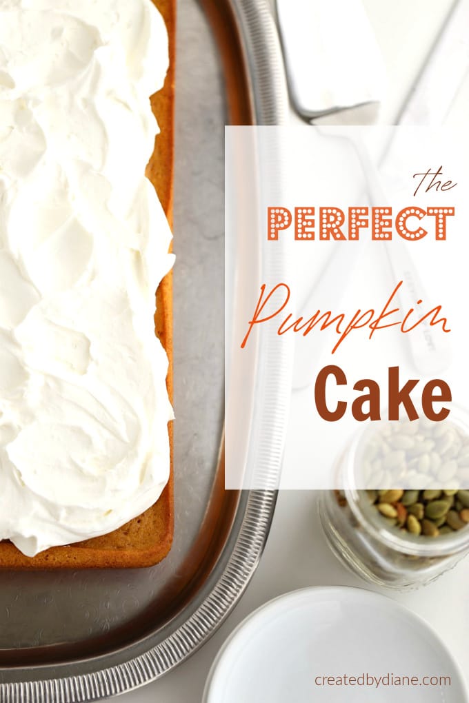 pumpkin cake recipe @createdbydiane