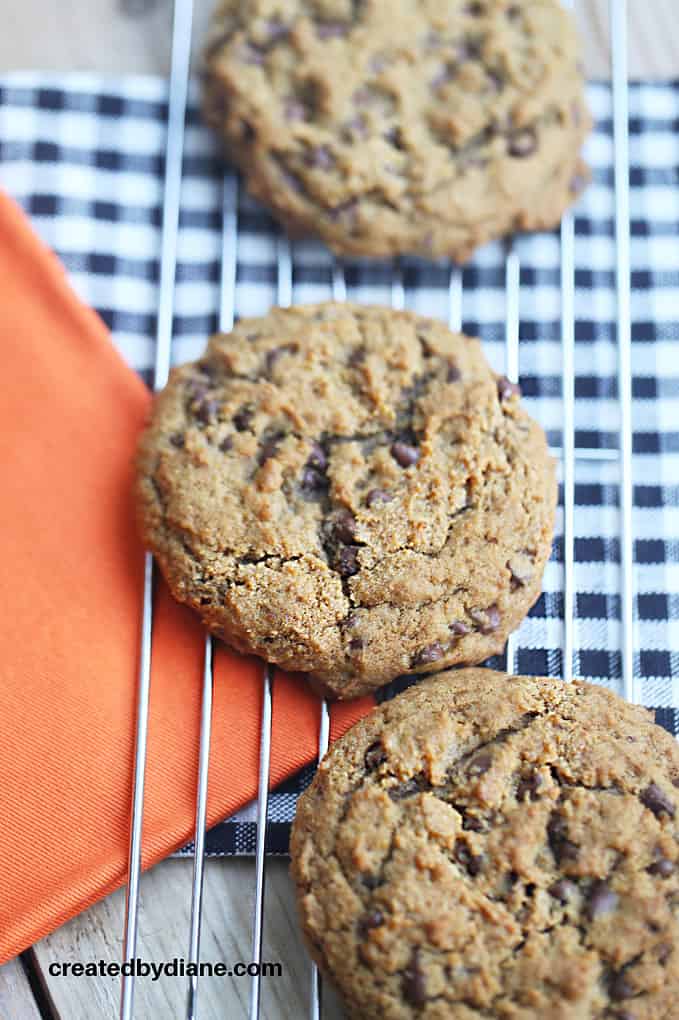 crispy pumpkin cc cookies from createdbydiane.com