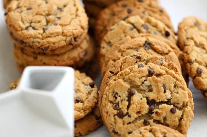 peanut butter chocolate chip cookies www.createdbydiane.com