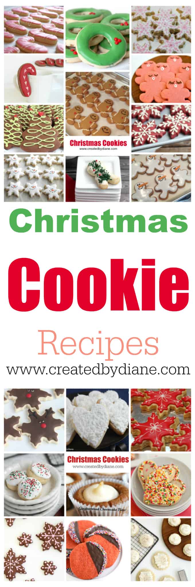 Christmas Cookies www.createdbydiane.com