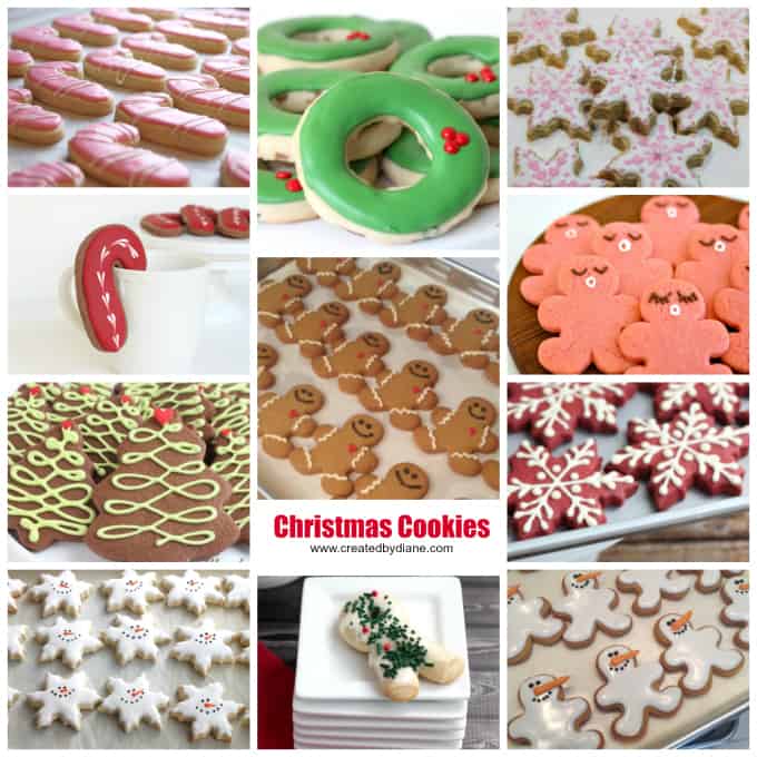 Christmas Cookies www.createdbydiane.com