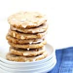 Glazed Almond Cookies www.createdbydiane.com