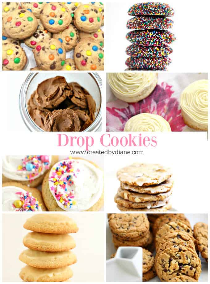 drop cookie recipes from www.createdbydiane.com