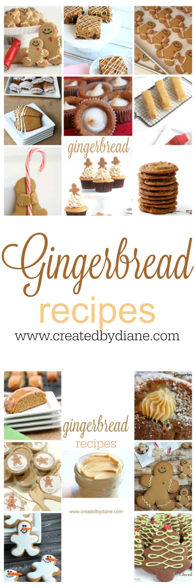 gingerbread recipes from food blogger www.createdbydiane.com