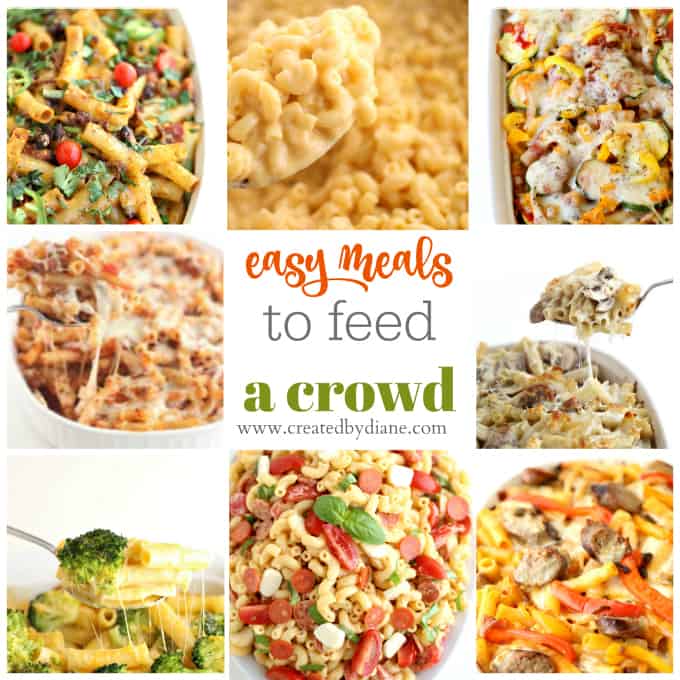 easy meals to feed a crowd