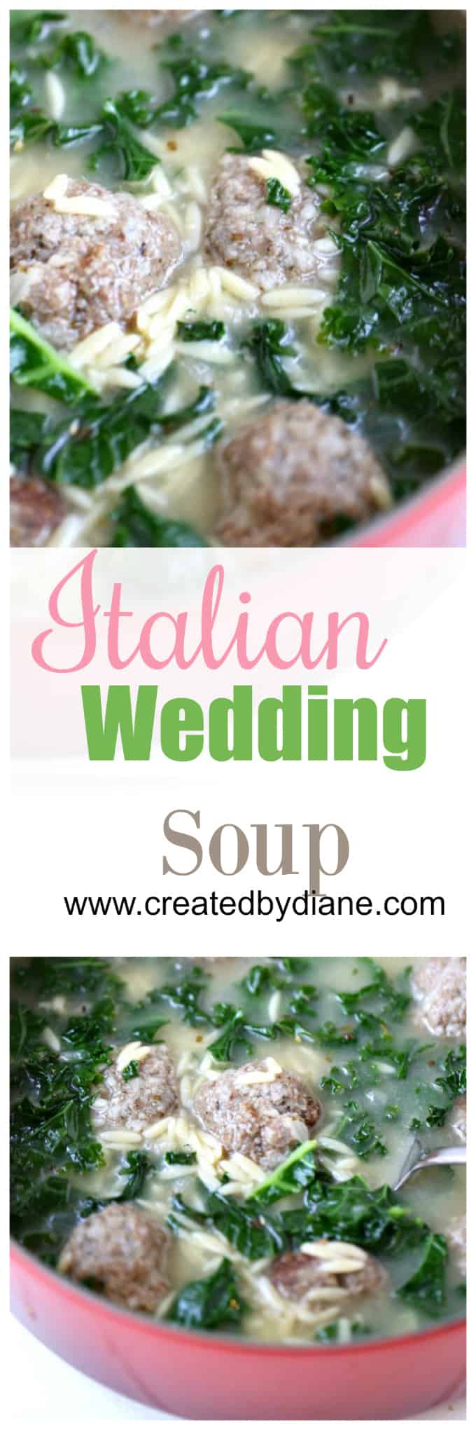 Italian Wedding Soup www.createdbydiane.com