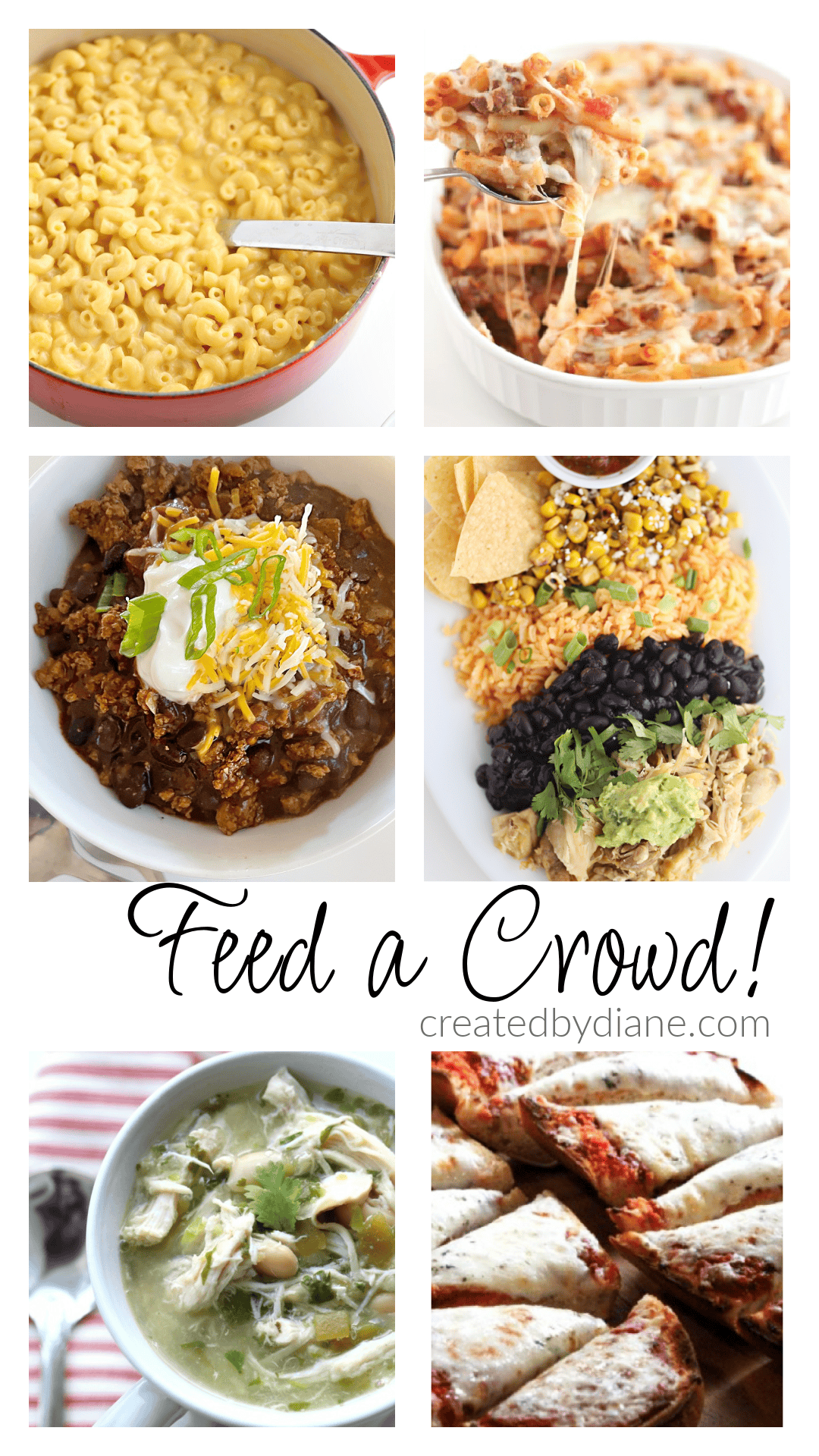 Food for a Crowd | Created by Diane