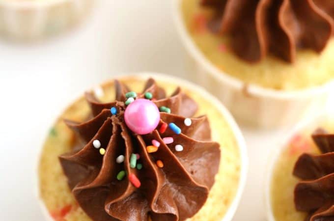 small batch funfetti cupcakes www.createdbydiane.com