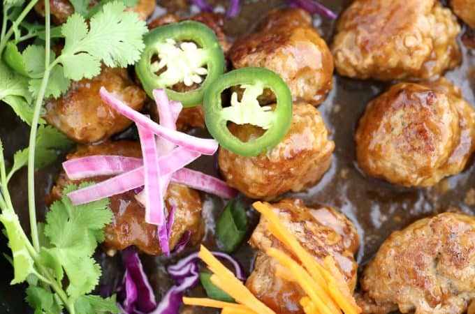 Banh Mi Meatballs www.createdbydiane.com