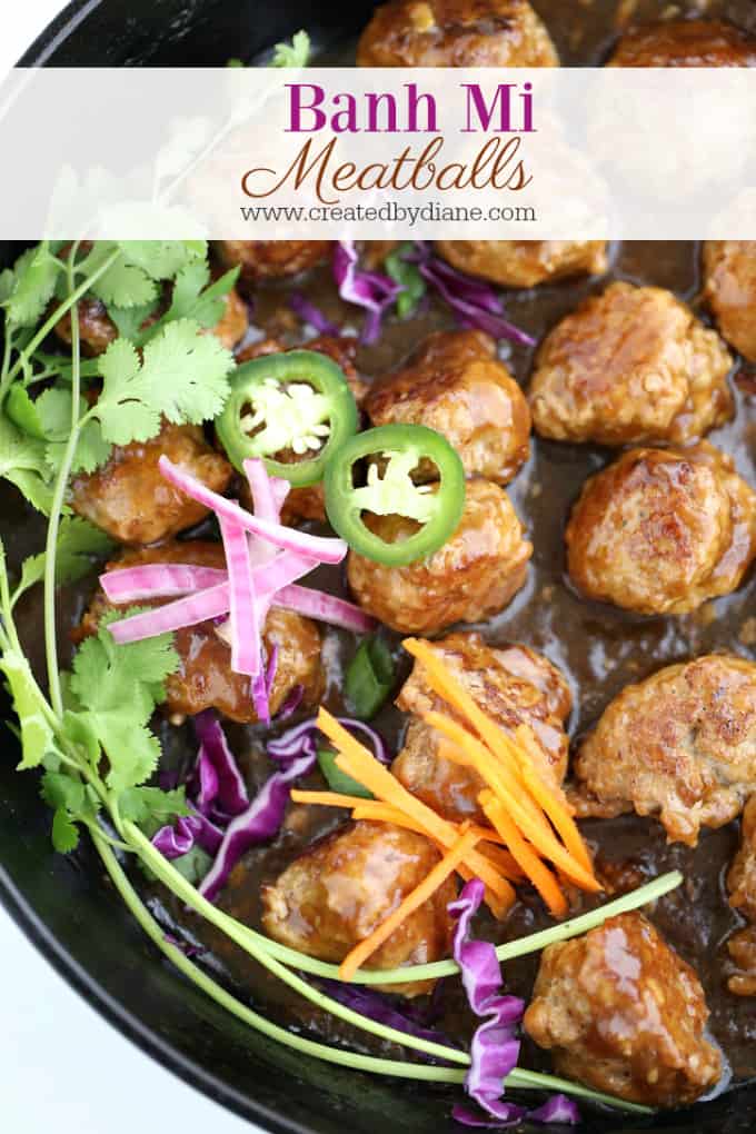 Banh Mi Meatballs