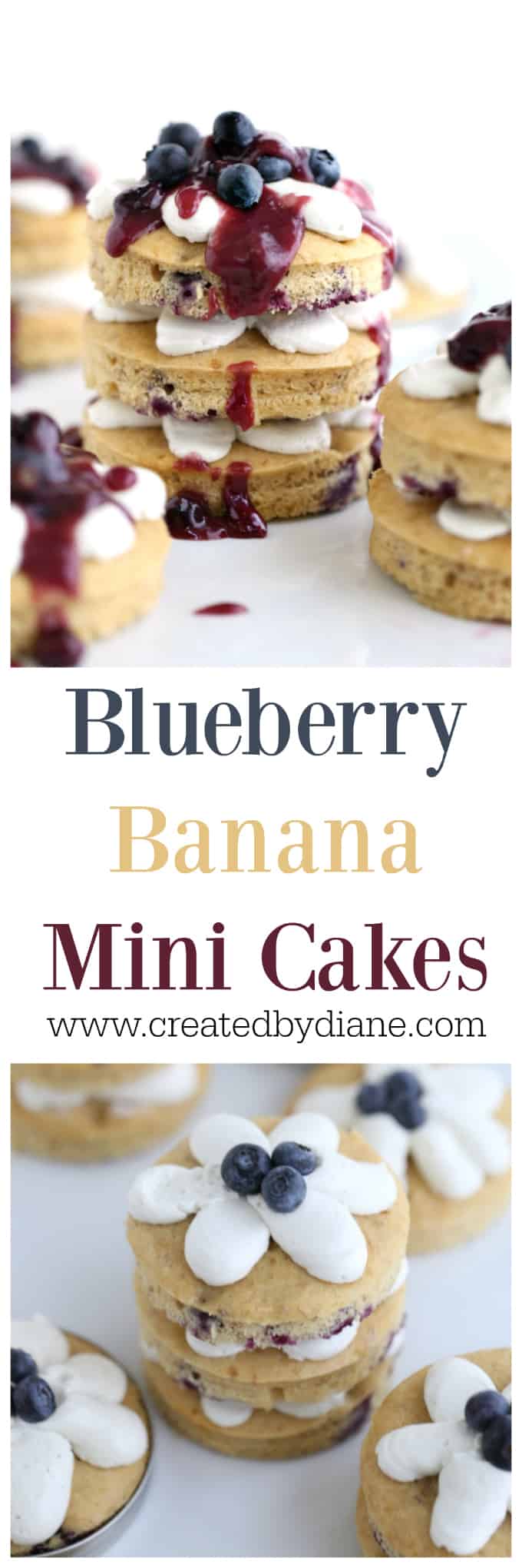 blueberry banana cake www.createdbydiane.com