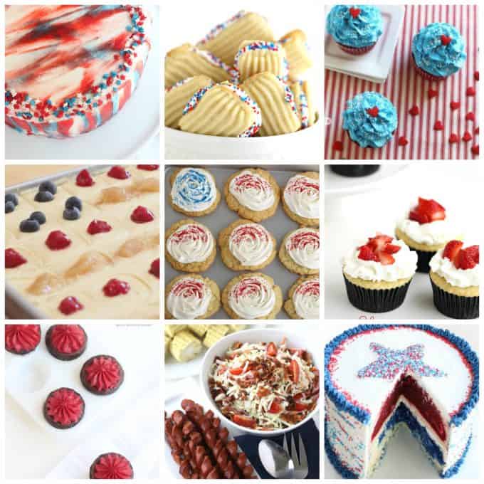 Patriotic recipes