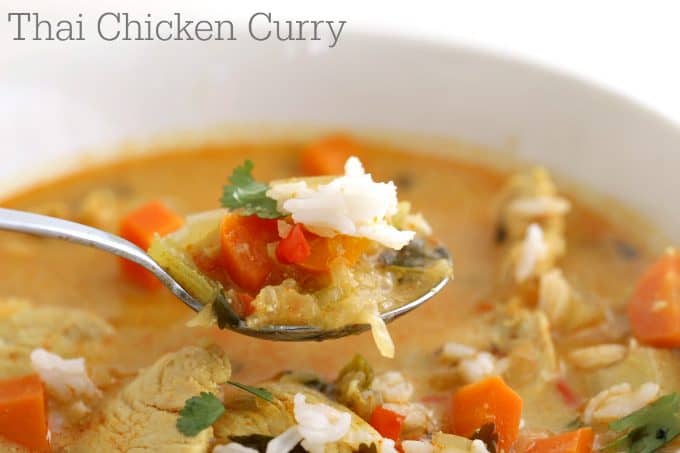 Thai Curry Chicken www.createdbydiane.com