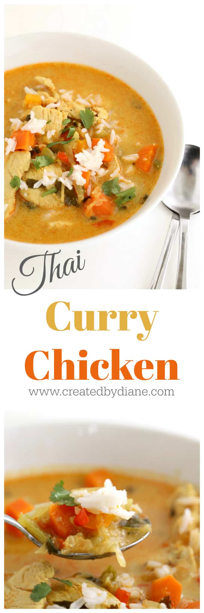 Thai Curry Chicken www.createdbydiane.com