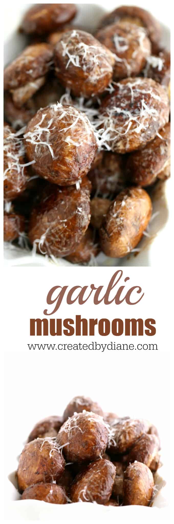 garlic mushrooms, low carb, gluten free, healthy, diet food, www.createdbydiane.com