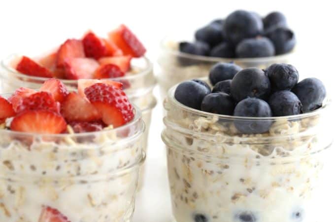 overnight oats and berries www.createdbydiane.com