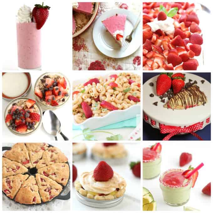 strawberry recipe round-up www.createdbydiane.com
