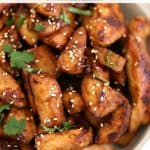 Asian BBQ Chicken recipe www.createdbydiane.com
