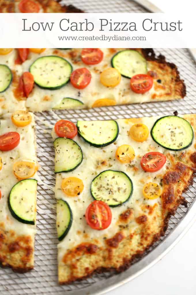 Low Carb Pizza Crust Recipes