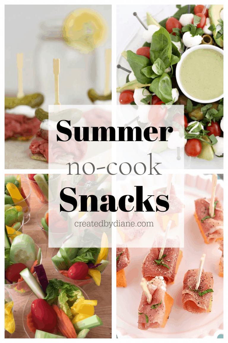Summer Appetizer Recipes | Created by Diane