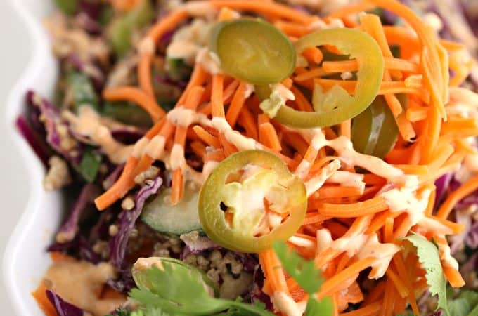 Banh Mi Quinoa Salad www.createdbydiane.com