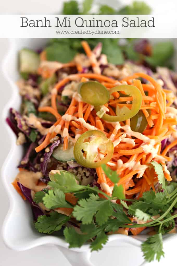 Banh Mi Quinoa Salad