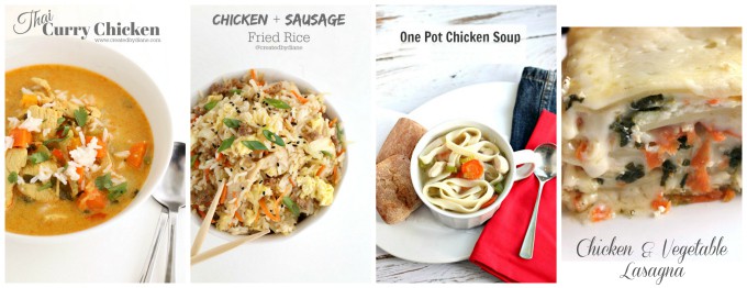 rotisserie chicken recipes makes dinner planning easy fast and delicious www.createdbydiane.com