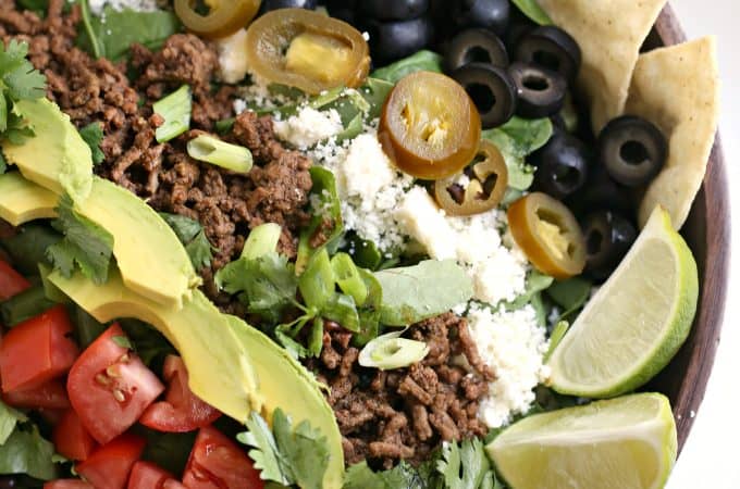 taco salad www.createdbydiane.com