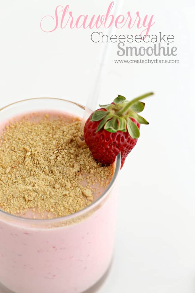 Strawberry Cheesecake Smoothie