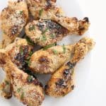 Garlic Parmesan Chicken Legs createdbydiane.com