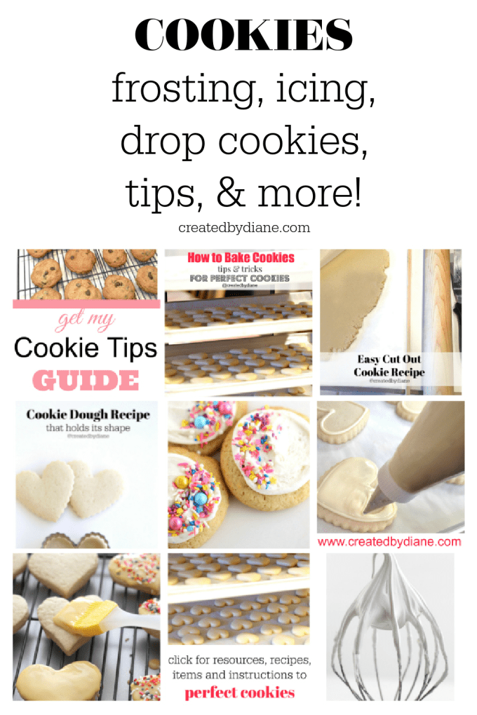 cookie recipes, icing, frosting, more