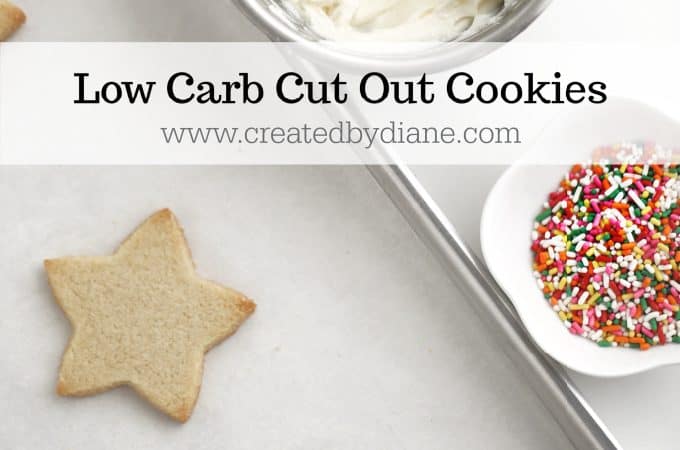 low carb cut out cookie recipe no flour, no sugar, decorated cookies for holidays, birthdays, diabetics, #keto #lowcarb #cookie #christmas #sugarcookie #nosugar