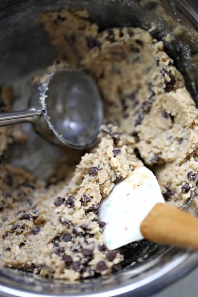 oatmeal choc chip cookie dough