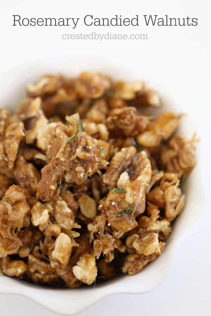 Rosemary Candied Walnuts