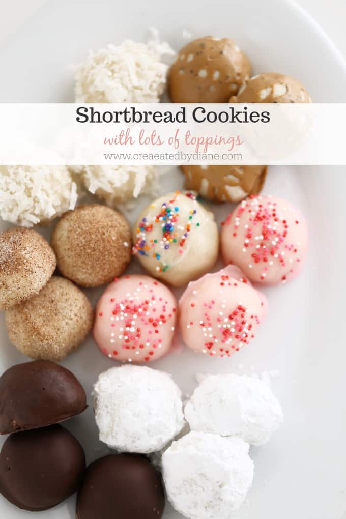 Shortbread Ball Cookies