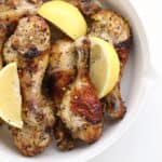 Lemon Pepper Chicken Legs createdbydiane.com