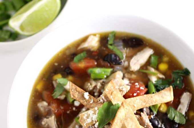 chicken tortilla soup recipe createdbydiane.com