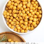 garlic rosemary chick peas air fryer or oven createdbydiane.com