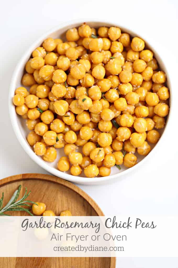 Garlic Rosemary Chickpeas