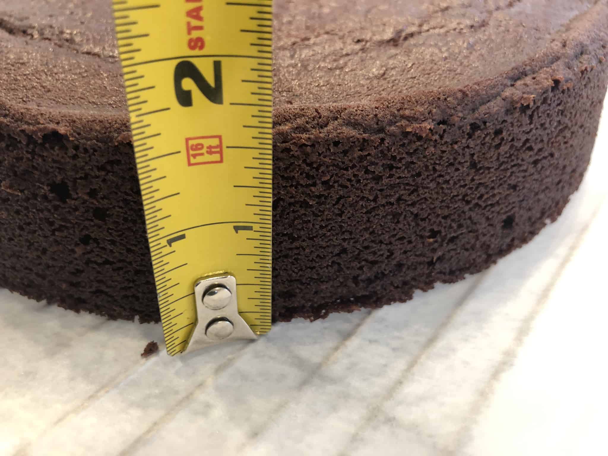 8 inch round chocolate cake Created by Diane