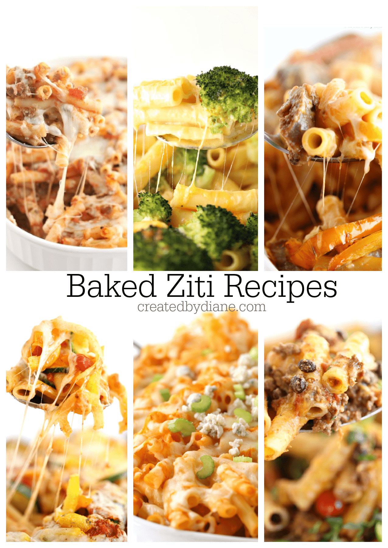 baked ziti recipes createdbydiane.com