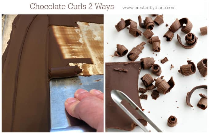 chocolate curls 2 ways from www.createdbydiane.com