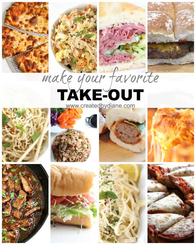 make your favorite take-out