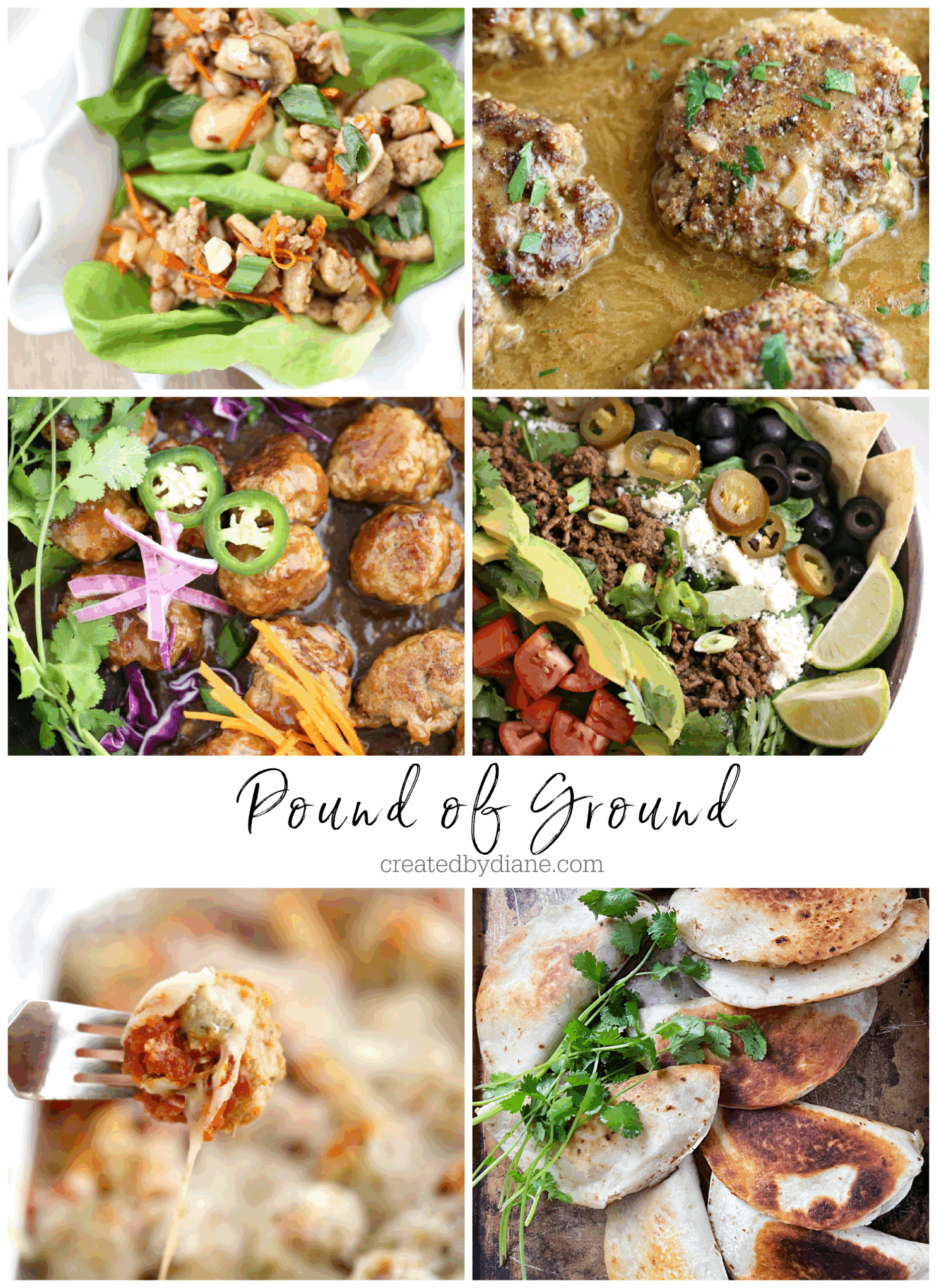 pound of ground recipes chicken beef, pork, turkey createdbydiane
