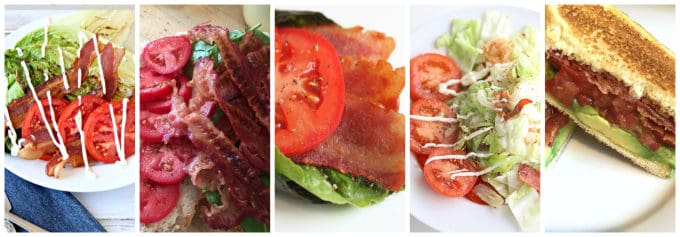 BLT recipes www.createdbydiane.com