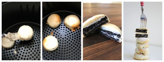 fried oreo in the air fryer www.createdbydiane.com