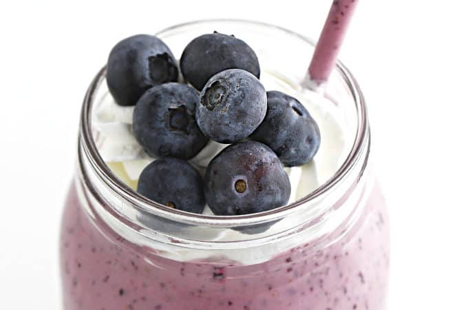 Blueberry Smoothie createdbydiane.com